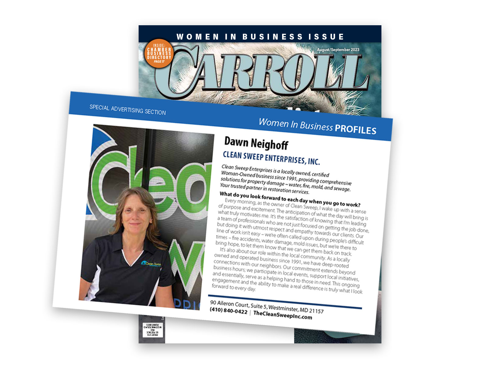 As featured in Carroll Magazine